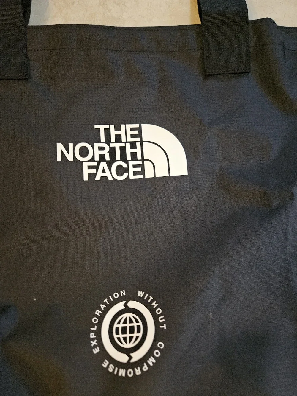 The North Face Black Logo Tote Bag